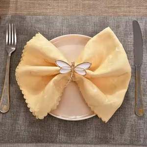 Anneau de serviette en métal pour la décoration de table de mariage, pour une présentation élégante d'événements - Product Image 4