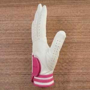 Gant de golf OEM en cuir Cabretta de qualité supérieure, logo personnalisé, adhérence douce, respirant, perforé, ergonomique, marque privée, pour la main gauche, cyclisme, sport - Product Image 4