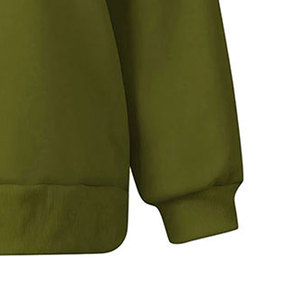 Sudadera de forro polar personalizada para mujer, de manga larga, con media cremallera y cremallera completa, con bordado y insignia - Product Image 6