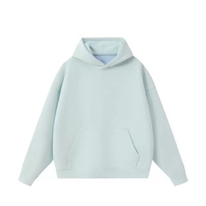 Sudadera con Capucha para Mujer, Talla Grande, Color Gris Claro, Estilo Casual, Manga Larga - Product Image 6