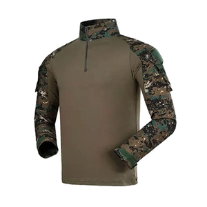 Ensemble uniforme d'hiver camouflage personnalisé pour homme, respirant, en polyester tissé, pour la randonnée, avec détection de points sans couture de haute qualité - Product Image 2