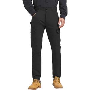 Pantalon cargo respirant coupe ajustée, design personnalisé, extensible, confortable pour les activités sportives, le bureau et la mode streetwear - Product Image 1