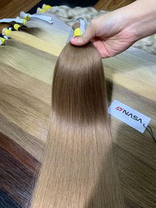 Extensions de cheveux vierges vietnamiens de qualité supérieure Nasa Hair pour couleurs foncées, 1 kg, 40 cm-90 cm, super double drawn, prix de gros - Product Image 2