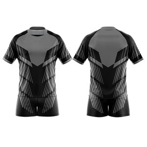 Conjunto de Uniforme de Rugby Unisex de Alta Calidad, Personalizable, 100% Poliéster Sublimado, Tallas Grandes - Product Image 4