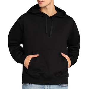Men's Hoodies Oversize Heavyweight Blank Plain Streetwear High Quality <b>Thick</b> <b>Fleece</b> Custom Design Hoodie For Men Best Price - Product Image 3
