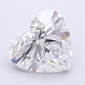 Grand diamant de laboratoire CVD en forme de cœur de 3,10 carats, qualité E VVS2, polissage excellent, certifié IGI, pour bijoux de luxe haut de gamme. - Product Image 1