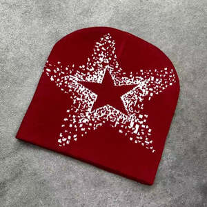 OEM Low MOQ Hot Sale Unfold Unisex Reversible Daily Cuffed Winter <b>Beanie</b> Slouchy Knit Skull Cap Popular 2026 New Design - Product Image 3