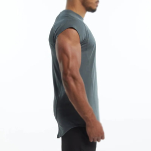 Débardeur d'été pour homme en coton doux, anti-boulochage, respirant et à séchage rapide, idéal pour le sport et la gym, design personnalisé. - Product Image 3