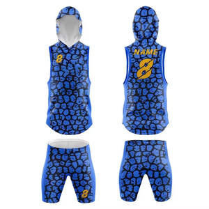 Nouvelle conception à faible MOQ, ensemble de sport respirant imprimé, anti-humidité, protection UV, pour football 7v7 en extérieur, grandes tailles - Product Image 3