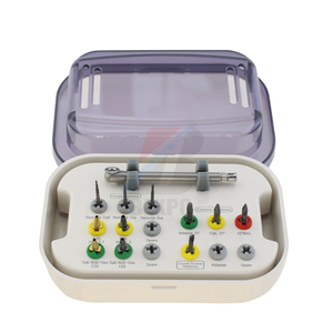 Kit de Extracción de Implantes Dentales y Tornillos Fracturados, Extractor de Barra de Perforación, Kit de Instrumentos Dentales de Alta Calidad - Product Image 1