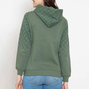 Sudaderas con Capucha para Mujer, Tendencia 2025, Diseño de Color Personalizado, Sudaderas con Cierre, Venta al Por Mayor OEM, Sudaderas con Cierre Personalizadas para Mujer - Product Image 2