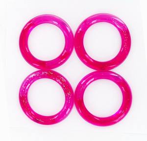 Exquisitos Bolsos de Mano de Resina con Asa Superior, Personalizados con Nombre Bordado, para Despedida de Soltera, Damas de Honor, Impermeables, para Mujer, 20 Piezas - Product Image 4