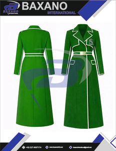 Iota phi เสื้อโค้ทผ้าวูลรุ่น Lambda เสื้อโค้ทสำหรับสตรีเสื้อคลุมยาวแบบมีเข็มขัดเสื้อโค้ท - Product Image 6