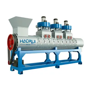 Profissional HDPE e garrafa PET Label e Cap Removing Machine para Manufacturing Plant for Recycle Washing Line