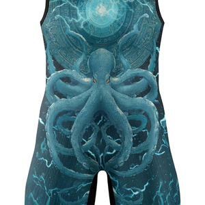 Sublimation Unisex Fitness Gym Wrestling Singlet Sports Body Building <b>Muscle</b> Sleeveless Wrestling <b>Suit</b> for Adults Spandex - Product Image 5