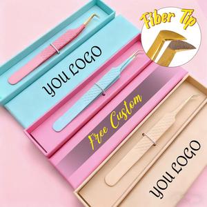 Juego de Pinzas Quirúrgicas de Precisión para Pestañas Morje MS-ET-0007, Punta Dentada/Serrada de 10 mm, Acero Inoxidable, Mango Degradado Rosa y Negro - Product Image 6