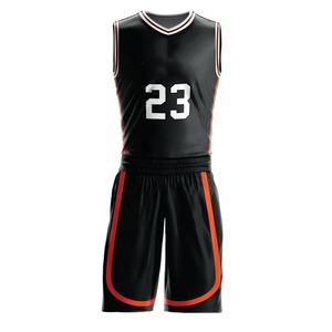 Vêtements de basket-ball 100% polyester de haute qualité, vêtements de sport respirants et chauds, ensemble grande taille avec logo, design personnalisé unisexe - Product Image 1