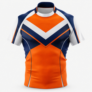 Tenues de cyclisme à séchage rapide avec sublimation, nouveau maillot de rugby en coton respirant, best-seller 2026, personnalisable pour équipes - Product Image 5