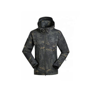 Ropa de Caza Unisex de Invierno con Forro Polar, Cierre de Cremallera, Estampado Animal, Chaqueta y Pantalones de Caza, Uniforme Táctico de Camuflaje - Product Image 6