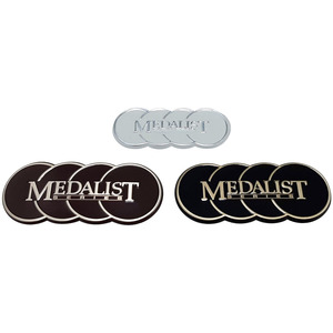 Placa de Identificación Metálica con Logotipo Grabado, Etiquetas de Color Personalizadas (Negro, Blanco, Marrón) para Marca y Identificación de Producto - Product Image 3
