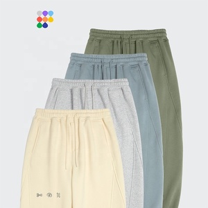 Homme Hot Selling Men's Heavy Cotton Genser Track Suits Trainingspak Crewneck Dres Sweatpants Trainingsanzug Sweat Suit - Product Image 4