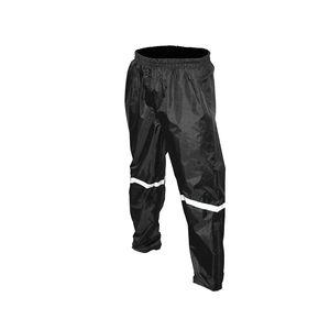 Men's Black And <b>Lime</b> <b>Green</b> Rain Suit With Reflective Stripes Waterproof <b>Jacket</b> And Pants Set Outdoor Wear - Product Image 2