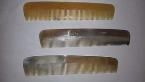 Traditional Handmade Eco-Friendly Cow Horn Hair Comb Polished Natural Grooming Tool Modern Design for Hair <b>Beard</b> Mustache <b>Care</b> - Product Image 2