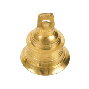 Campana de Latón Koil, Campana Colgante de Gran Tamaño para el Hogar, Puerta de Entrada y Pooja Tradicional - Product Image 1