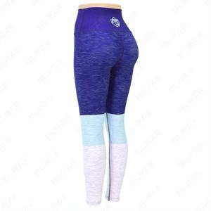 Blaze Fight Wear Entrenamiento personalizado Cintura elástica Leggings de yoga Tela con cintura elástica-Diseñado para la comodidad y el estiramiento - Product Image 2