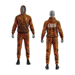 Custom Men's Tracksuit Full <b>Zip</b> <b>Hooded</b> Sporty Jogging Suit Professional Sportswear Training Apparel Bulk Supplier Factory - Product Image 6