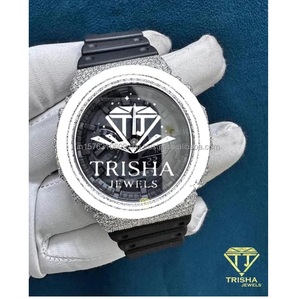 Montre pour homme de qualité supérieure, montre-bracelet à quartz de luxe, élégante, en acier inoxydable, pour occasions formelles, disponible à la vente - Product Image 1