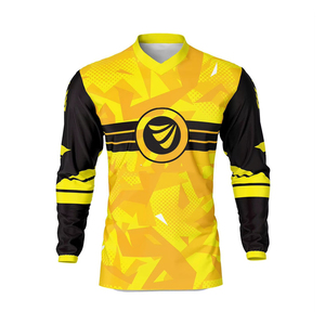 Maillot de VTT de haute qualité, en polyester durable et respirant, vêtements de cyclisme OEM ODM, maillot de VTT - Product Image 2