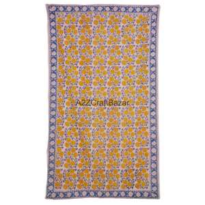 Wholesale 100% Cotton Hand Block Printed Beach Sarong Pariyo Bikini Cover Up Lightweight <b>Wrap</b> Scarf Women Summer Resort Wear - Product Image 2