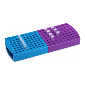 อุปกรณ์ทำความร้อนในห้องปฏิบัติการ PP 48 & 96-Hole Micro PCR Tube Combi-Rack สำหรับการจัดการตัวอย่าง - Product Image 3