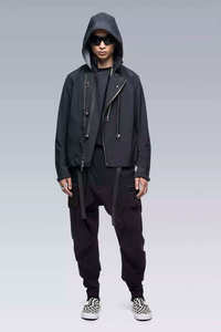 Men's Waterproof Techwear <b>Jacket</b> Urban Streetwear Tactical Windbreaker Cyberpunk Functional Multi-pocket Hooded Darkwear Coat - Product Image 2