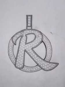 Maa Uma Creation Vvs Moissanite Brilliant Cut Hiphop Freshwater Pearl <b>Charm</b> Pendant Gold Plated 925 <b>Silver</b> Micro Insert Unisex - Product Image 3