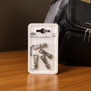 Glissières de fermeture éclair Ilan 35 mm en métal pour sacs et vêtements, lot de 4 - Product Image 2