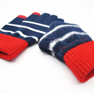 ถุงมืออะคริลิคเนื้อคล้ายแคชเมียร์ สีเฮเธอร์ สำหรับทุกเพศ ใช้กับหน้าจอสัมผัสได้ ถุงมือฤดูหนาว ให้ความอบอุ่น รับผลิตตามสั่ง มาตรฐาน BSCI สำหรับผู้ใหญ่  โลโก้สั่งทำได้ สำหรับเด็ก - Product Image 2