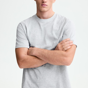 T-shirt en coton surdimensionné pour homme, 100 % coton, coupe ample, épaules tombantes, manches courtes, style streetwear décontracté, vierge, grammage lourd - Product Image 5