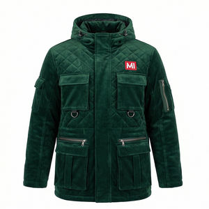 Veste streetwear multi-poches camouflage urbain pour homme, veste bomber tactique, mode outdoor, design haut de gamme MALUZA INDUSTRIES - Product Image 1