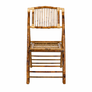 Wholesale Bamboo <b>Folding</b> Chair Natural Wedding Event Seating Lightweight Outdoor Indoor Furniture OEM ODM Made in Vietnam - Product Image 4