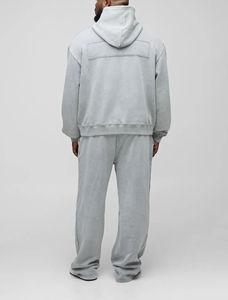 2026 Custom Low Price Winter Tracksuits Men <b>Women</b> Designer Heavyweight Knitted 480gsm Unisex Casual Solid Breathable 100% - Product Image 2