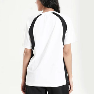 <b>Women's</b> Seamless Yoga Stretchable Panel Design <b>Top</b> Longline Slim Fit T-Shirt Drop Shoulder Fitness Gym Wear 100% Polyester Quick - Product Image 6