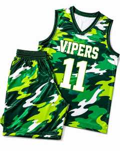 Conjunto de Uniforme de Baloncesto Personalizado Vipers, Sublimado, sin Mangas, Cuello en V, Secado Rápido, Uniforme Deportivo para Adultos, Todas las Temporadas - Product Image 6