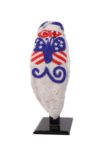 Diadema con Estampado de Estrellas y Rayas del Día de América, Color Rojo, Blanco y Azul, Acolchada, a la Moda, para Mujeres y Niñas - Product Image 2