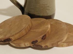 Posavasos de madera 100% de alta calidad, redondos, de acacia, para mesa de café, mesa de comedor, posavasos de madera a bajo precio. - Product Image 4