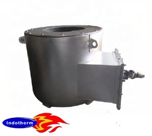 Fourneau à crouteur à mazout haute productivité de 500 kg par lot pour la fusion de la ferraille de laiton destiné à la fusion industrielle des métaux - Product Image 3