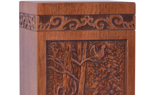 Urnas de Cremación de Madera Natural Ecológicas de Estilo Americano Moderno Hechas a Mano de Súper Calidad - Product Image 4