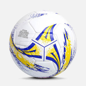 Ballon de football cousu à la machine, nouvelle conception, couleur et taille personnalisées, fabriqué au Pakistan, pour les sports de plein air - Product Image 2