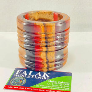 Quemador de Incienso de Resina de Diseño Moderno y Personalizado, Plato para Bakhoor de Primera Calidad para Hogares Islámicos, Hecho de Madera de Sequo - Product Image 1